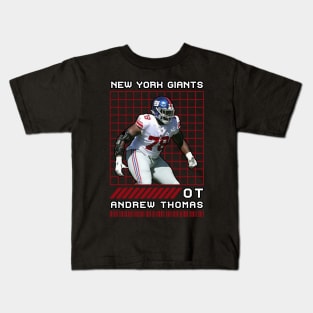 ANDREW THOMAS - OT - NEW YORK GIANTS, Kids T-Shirt